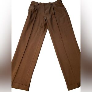 Haggar Brand Men’s Dark Gray Dress Pants